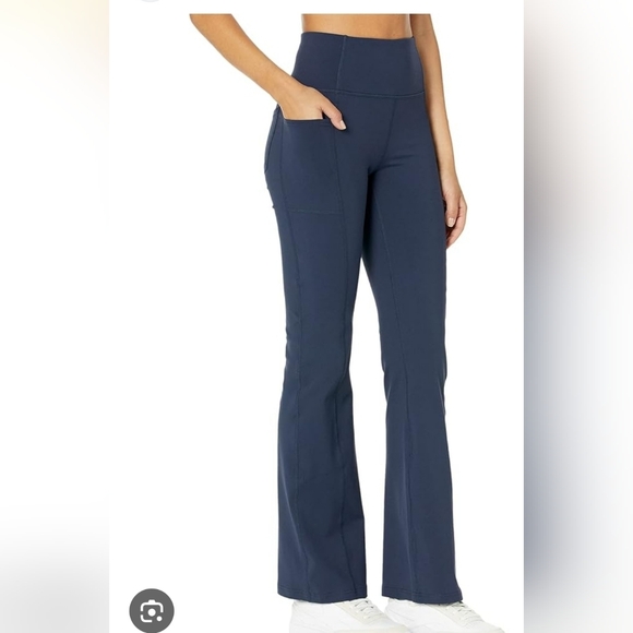 Jockey Women's Dark Blue Flare Pants - Picture 1 of 5